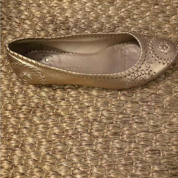 Jack Rogers Leather Pinwheel Navajo Flats - Picture 5 of 7